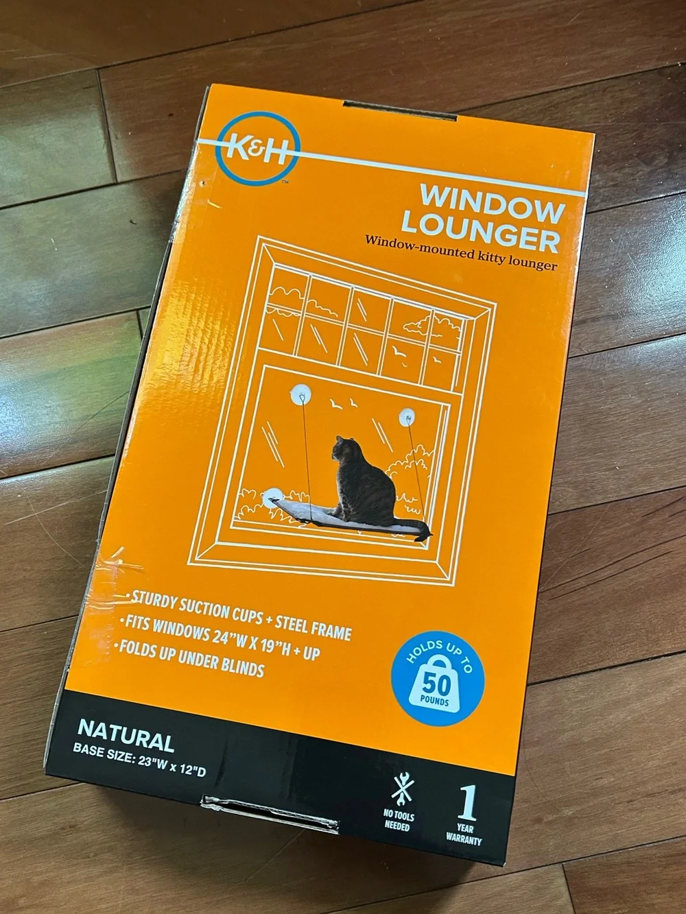K&H cat window lounger ledge - new in box